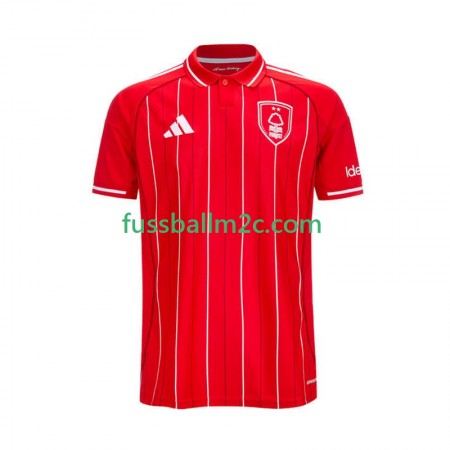 Fußballtrikots Nottingham Forest Heim Trikotsatz 2025-2026